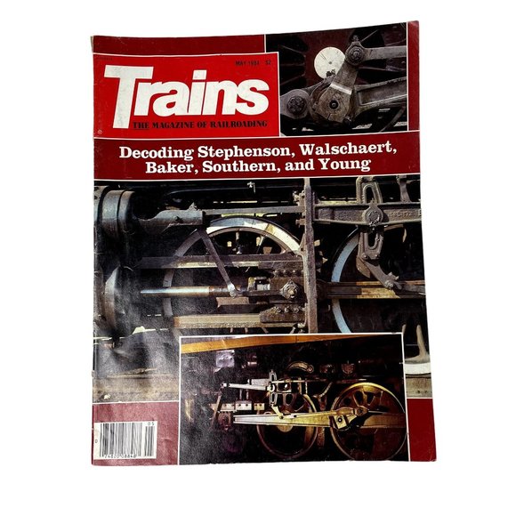 Trains Magazine of Railroading May 1984 u Decoding Stephenson Walschaert Baker S - Picture 1 of 7